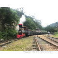 steam track trains at station for trvaelling